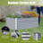 Metal Raised Garden Bed-2023745015-2023745000