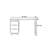 Solid wood office desk-520233869