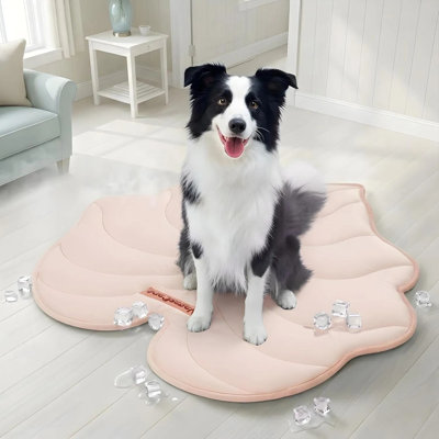 Dog Cooling Mat, Washable Pet Cooling Mat, Large 47″x45″ Thick & Durable Cooling Pad For Dogs, Portable & Foldable Premium Mat For Indoor, Outdoor, Travel, Camping, Patio, Beach