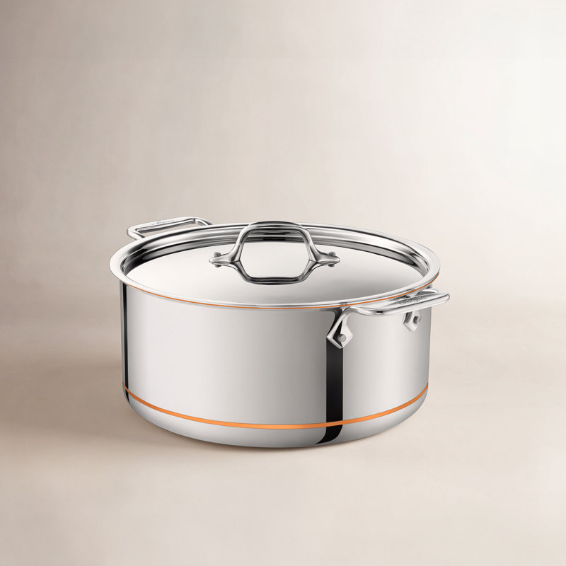 All-Clad Copper Core Stock Pot with Lid, 8 qt.