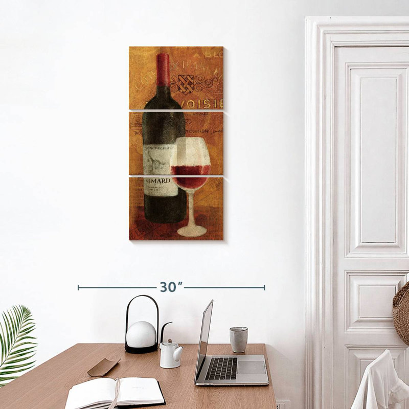 Panneau Vin Rouge, H 32 po x l 15 po