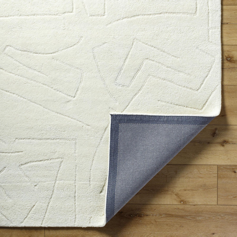 Jurdi Hand Tufted Wool Indoor Rug, Rectangle 2' x 3'