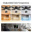 Ventilateur de plafond 48 po à 5 pales encastré avec télécommande, 3 ampoules à DEL à intensité variable avec mémoire, moteur CC réversible ultra silencieux-1000319347-1000319349