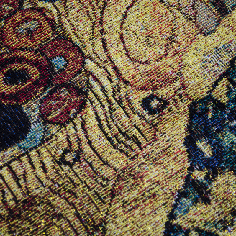 Suspension murale en coton Klimt the Kiss