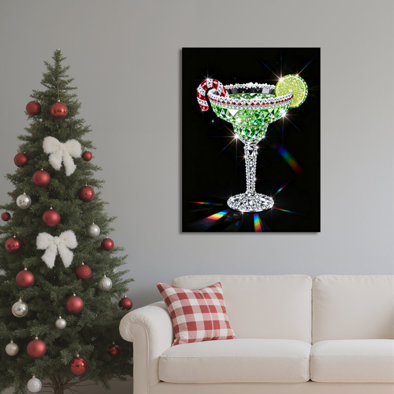 Art mural Martini, H 36 po x l 24 po