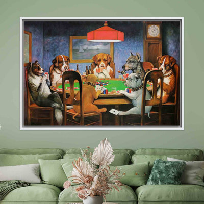 Art mural sur toile Coolold's Bold Bluff Dogs