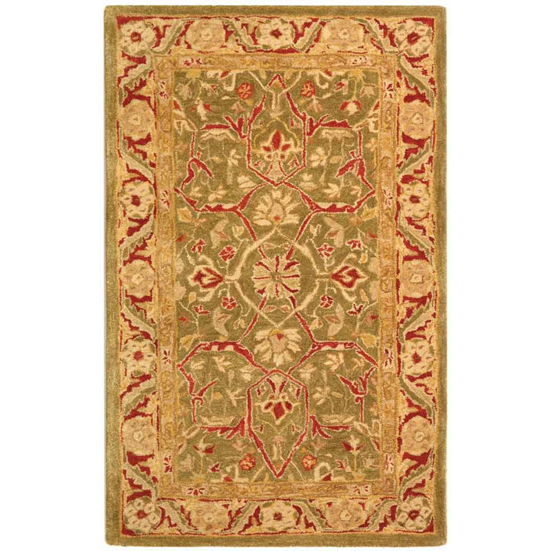 Tingley Hand Tufted Wool Pile Oriental Rug, Rectangle 2'6" x 5'