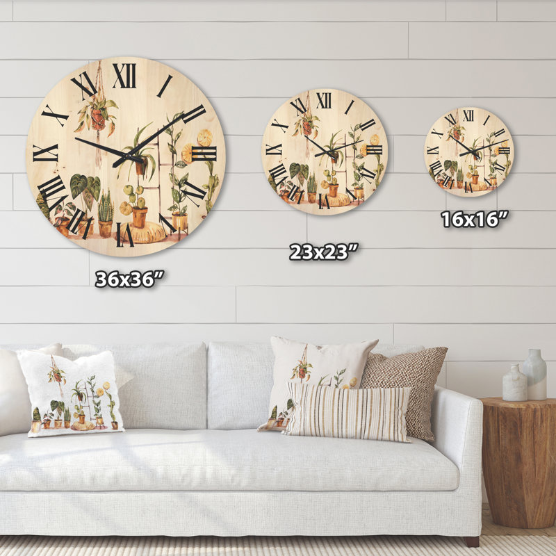 Horloge murale d'intérieur, Grand