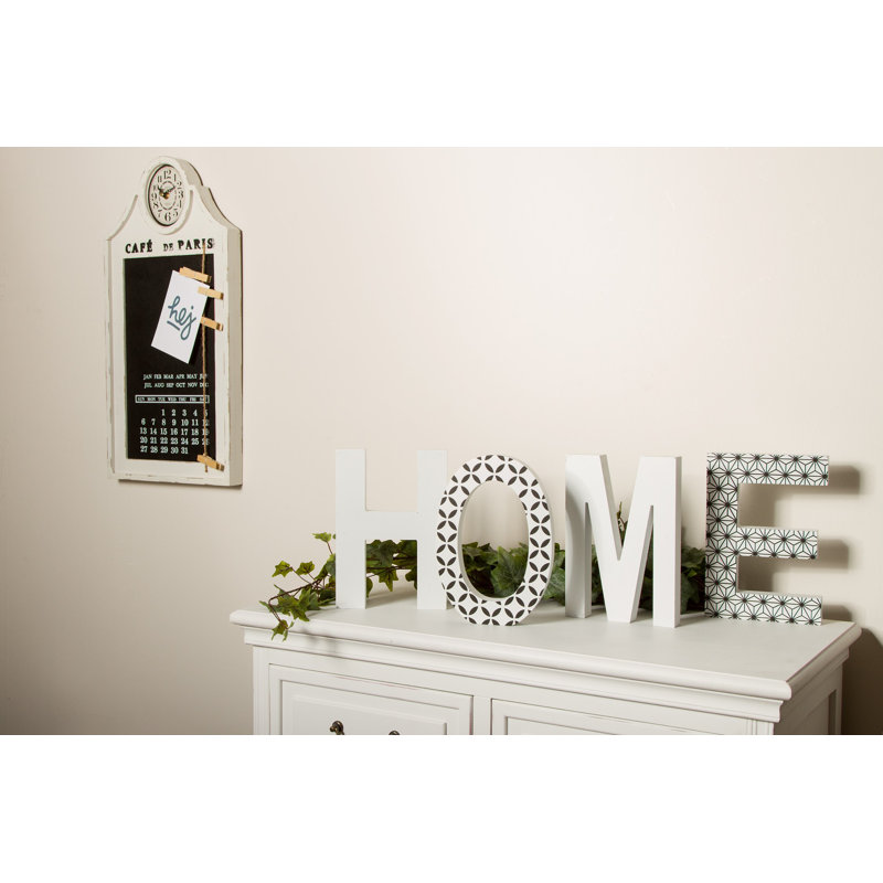 Lenwood Text & Numbers Letter Block