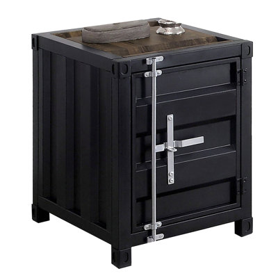 Table de bout avec rangement Brandyann