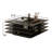 Square Wood Multi-layer Combination Coffee Table-1113678497