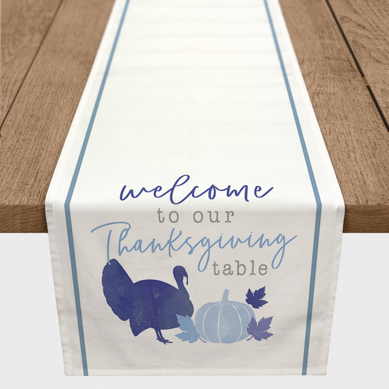 Chemin de table Spirit Thanksgiving, L 90 po x l 16 po
