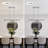 Faustena 12 - Light Dimmable Bubble Glass Sputnik Modern Linear Chandelier-755980357
