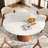 Modern Sintered Stone Dining Kitchen Table With Cone-Tapered Base-1664621284-1664621285