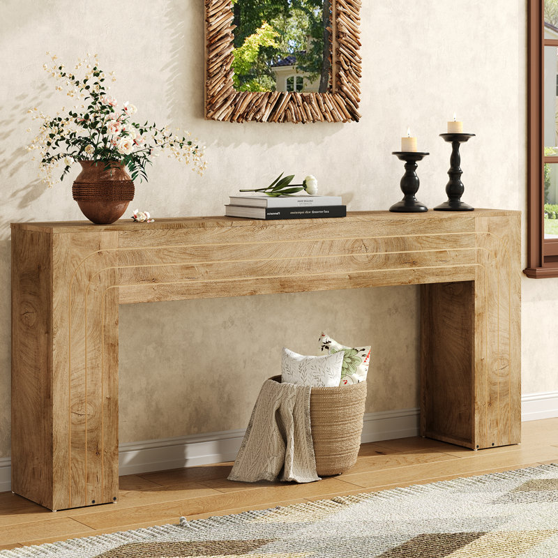 Console Long Longhouse, Oak Wood