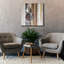  «Textured Grain 6» par Erin McGee Ferrell, art mural sur toile, 37 po x 37 po