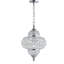 Pendentif en cristal à 1 lumière Wabasso