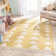 Kennedy Triangles Yellow Children's Rug