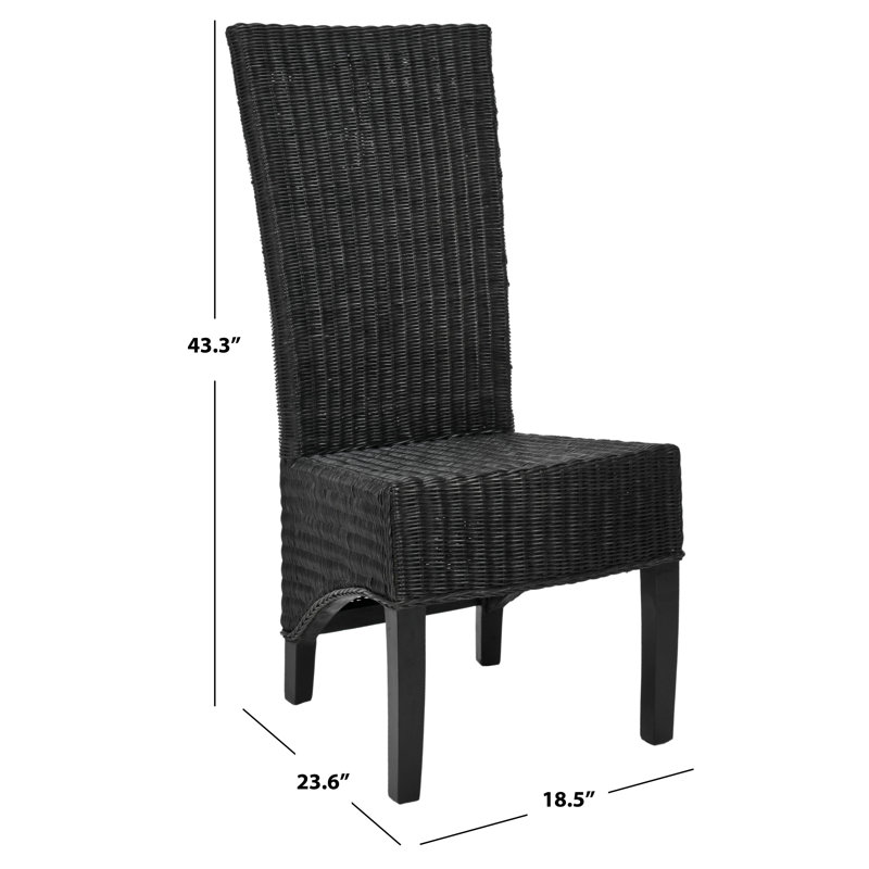 Chaise d’appoint Willow, Noir
