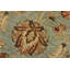 Tapis de couloir oriental en laine noué à la main brun clair / bleu clair 4 pi x 11 pi 7 po Fenwick Landing