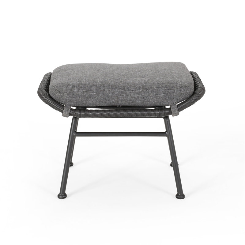 Montana Ottoman, Gray