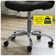 Serta Essential Armless Functional Task Chair with Breathable Mesh Back, Quality Foam Cushion Seat