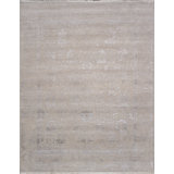 Transitional Silver/Gray Area Rug