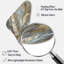 Niamh - art mural asymétrique en métal Boomerang Glam Feather-110462274