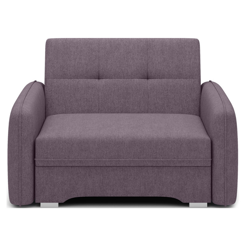 Sarlota 2 Seater Sofa Bed, Purple