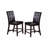 Upholstered Counter Height Chairs, Set Of 2