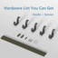 Graddy Metal Wall 10 - Hook Wall Mounted Coat Rack-1452464705