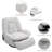 37.79'' Wide Swivel Recliner Chair, Glider Rocking Power Recliner With Massage And Heated-369955326