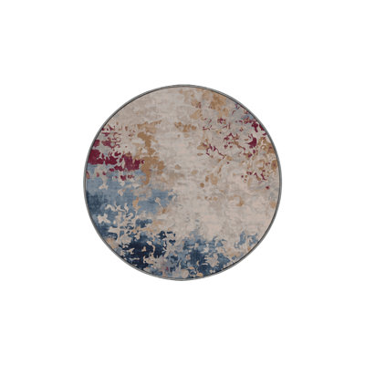 Machine Washable Gray Area Rug