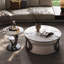 Table basse ronde de luxe légère