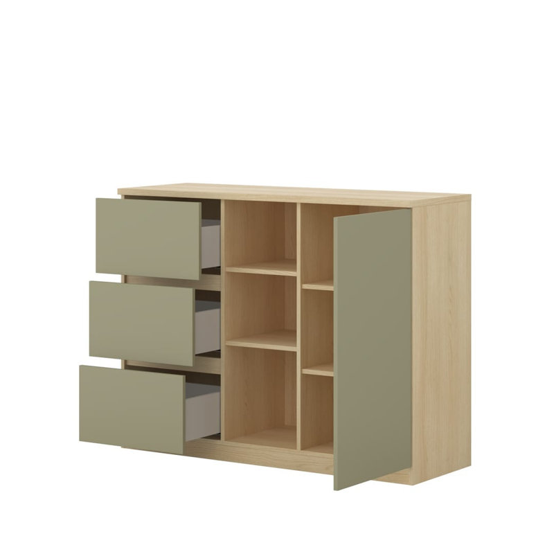 120 cm W Chest of Drawers, Eucalyptus