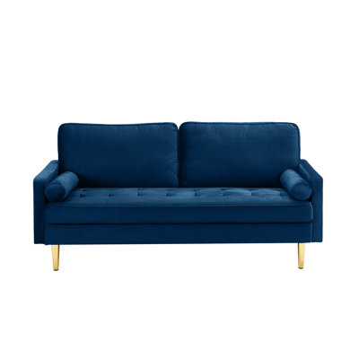 Velvet  Sofa 65 Inch