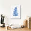 «Indigo Botanical 8» par Jean Plout, art mural sur toile-274953521