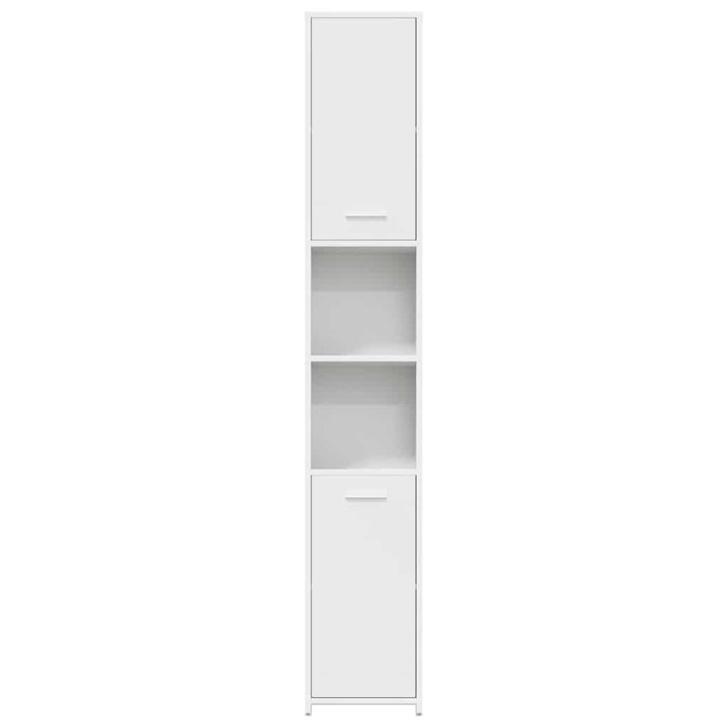 Lutrica Freestanding Bathroom Cabinet, White