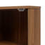 Armoire d'angle, porte en rotin, tables d'angle autoportantes pour petits espaces, support d'angle pour salon, cuisine, salle de bain, chambre à coucher