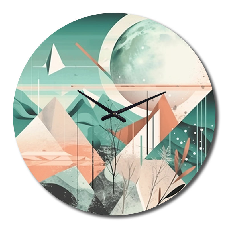 Horloge murale boho, Grand