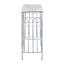 Console 40 po x 14 po x 31 po, clôture d'appoint en fer rustique