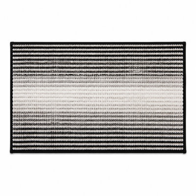 Ensemble de tapis de salle de bain 2 pièces, tapis de bain en chenille épais et absorbants, tapis de sol à poils longs antidérapants et lavables à la machine