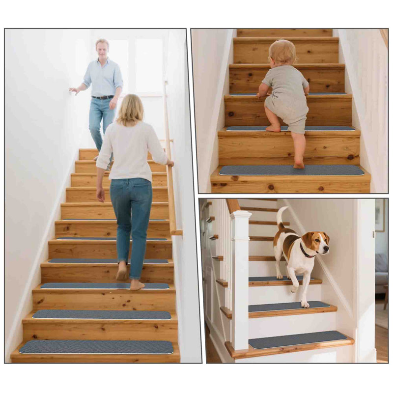 Non-Slip Stair Tread, Grey