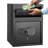 Digital Depository Safe, Electronic Steel Safe With Keypad, Locking Drop Box With Slot, Metal Lockbox With Two Emergency Keys For Your Valuables (Lead Products)