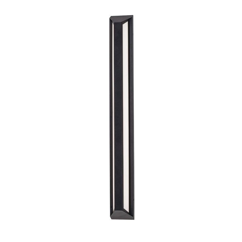 Fulton - LED Outdoor Sconce - 36" - Black, 36" H