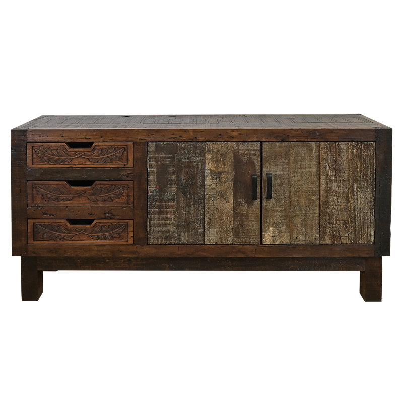 Gibram 72'' Solid Wood Sideboard