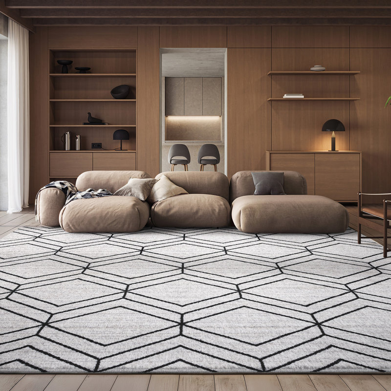 Marrufo Performance Geometric Rug, Rectangle 8' x 10'