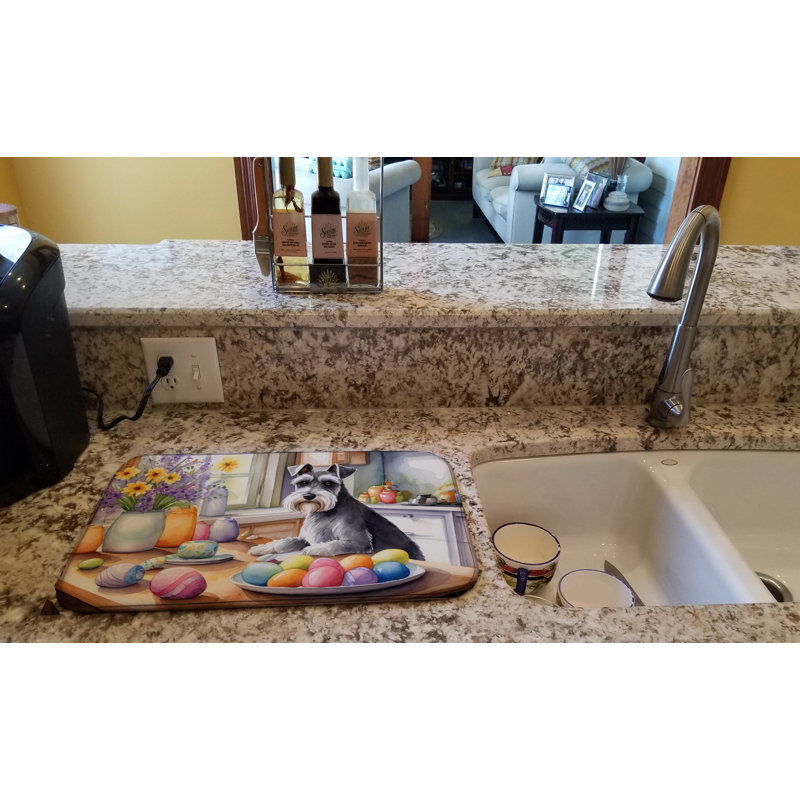 Tapis de séchage Decorating Schnauzer