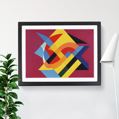 XH1022-8697X Supreme Abstract Art - Single Picture Frame Print