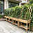 Solid Wood Raised Garden Bed Outdoor Elevated Planter Box
